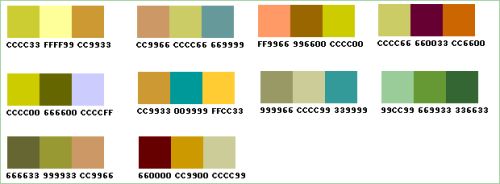 關于網站色彩搭配的十大配色方案(圖4) 方案四.jpg