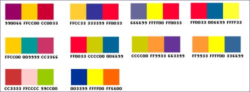 關于網站色彩搭配的十大配色方案(圖6) 方案六.jpg